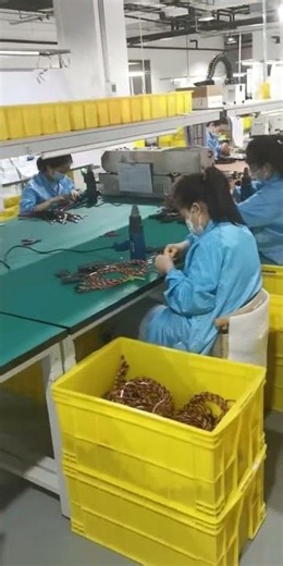 Professional harness assembly, orderly and tidy wiring