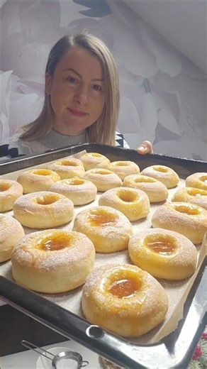 Mekane krofne iz rerne, recept je u komentaru