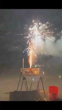 TNT Stryker Fountain #fireworks #pyrotechnica #fire #pyro