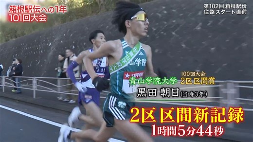 2026箱根驿传 往路 —— 第102回东京箱根间往复大学驿传竞走