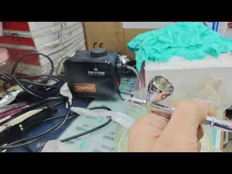 Airbrush Makeup Gun Repair | Fixing Spray Problems on Any Brand Airbrush Kit #airbrush