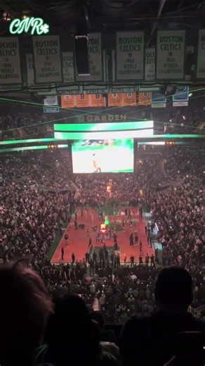 Celtics intro live from the TD Garden #viral #celtics #intro #boston #tdgarden #bostonceltics