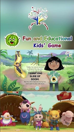 👾💖 My Scared Monster! | A Story About Facing Fears! ✨ | All feelings are okay, even fear.