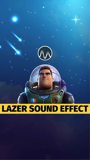 Electrify your your projects with this sound effect! #soundeffects #soundfx #lightyear #sounddesign #audioediting #disney #spacesoundfx #lazer | Music Radio Creative