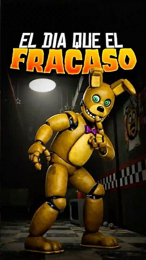 THE STORY OF WILLIAM AFTON'S FAILURE in Five Nights at Freddy's (FNaF)