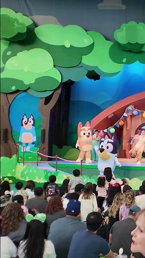 Bluey's Best Day Ever at Disneyland 🧚 The Fairy Dance #shorts