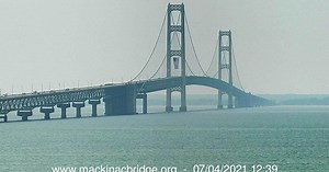 Construction along the Mackinac Bridge will begin March 25
