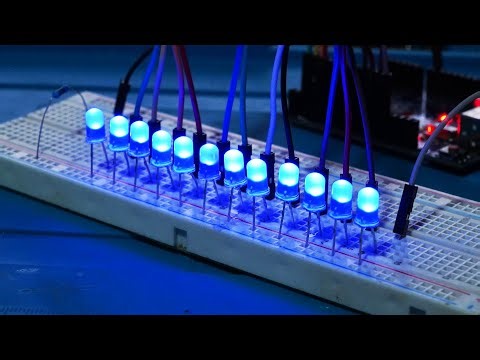 12 LED Chaser with Cool Effects DIY