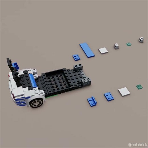 Fast & Furious Nissan GTR R34 fast build #lego