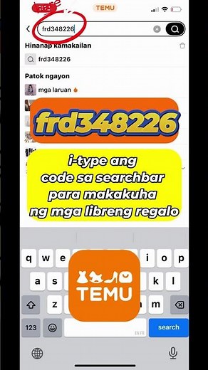 paano makakuha ng libreng regalo sa temu app #temu_pilipinas