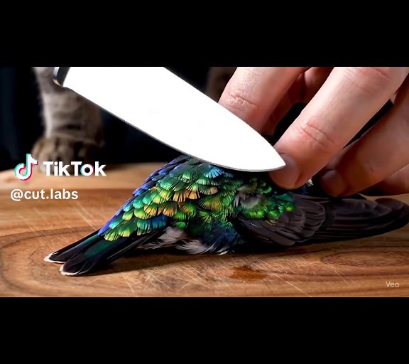 Cutting a REAL Hummingbird… What’s Inside Will Shock You 😳🩸” #satisfying #asmr #ultrarealistic #weirdcore #visualart #hyperrealism #darkart #cuttingvideo #4kvisuals #aiart #viral #trending