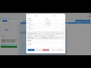 How to Set the Provider Calendar in OpenEMR
