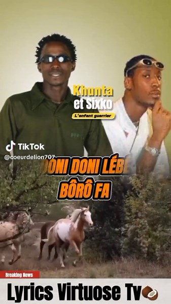 L'enfant guerrier : Chanson de Khunta et Sixko