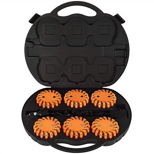 [Hot Item] 6 in 1 Rechargeable Beacon Strobe Traffic Car Warning Flare Lighting with Magnet Outdoor Traffic Road Safety Emergency Stroboscopic Signal Warning Light