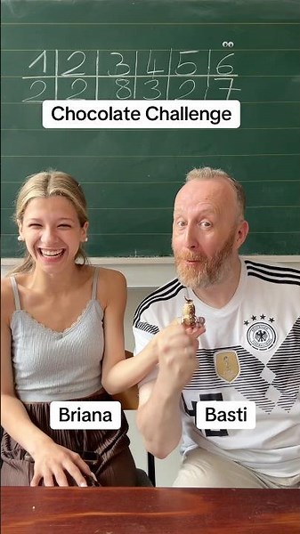 Schokoladen Challenge mit Emelie, Natascha, Briana & Bianca #papabasti #funny #comedy #summerofgoals