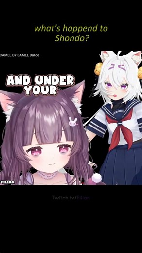 what's happened to shondo?😭 #filian #vtuber #vtuberclips #shorts #anime #shockingreaction #twitch