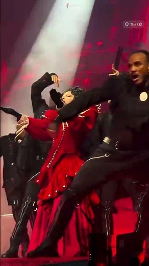 Lady Gaga singing Abracadabra at the Mayhem Ball Tour in London N2