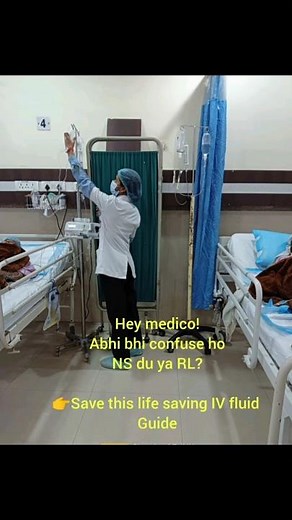IV fluids types and their uses ||NS||RL||DNS|| #ivtherapy #bscnursing #clinicalstudies #viralshorts