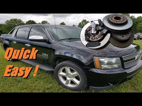 CHEVY Avalanche BRAKE & ROTOR Replacement front & back BONUS MEET MY SISTER !