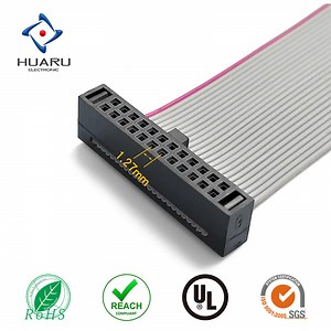 [Hot Item] Pitch 1.27mm IDC Connector W/ Sr Flat Ribbon Cable Assembly Ffsd