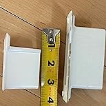 Amazon.com: Lettry 12 Inch Wire Shelf Brackets Set, Includes 4Wire Rack Support Brackets, 8Wire Shelf Clips and 2 End Brackets,Suitability for Wardrobe and Wall Bracket Installation (4, 12 Inch) : Tools & Home Improvement