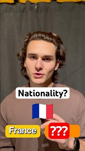 Countries and their nationalities