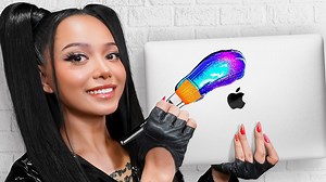 I Surprised Bella Poarch with 20 Custom MacBook's!