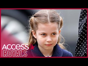 Princess Charlotte Makes Cheeky Face During Prince Philip Memorial Service