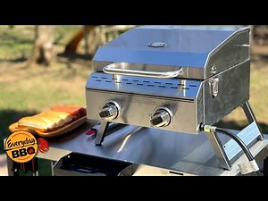 Expert Grill 2 Burner Tabletop Propane Gas Grill in Stainless Steel Review | Best Portable Grill