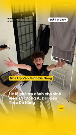 Hé lộ nhà trọ dành cho sinh viên ĐH Đông Á, ĐH Kiến Trúc từ 2tr750/ phòng | Nhà trọ Văn Minh Đà Nẵng