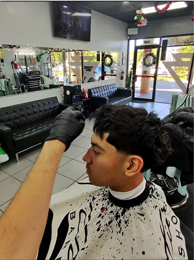 Low Taper Rounded Back Haircut with Texture