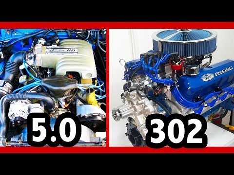 V8 MONSTERS WAR: FORD 5.0 vs 302 vs 302 H.0 ENGINE
