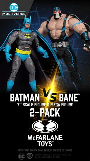 NEW DC Multiverse Batman vs Bane 2-Pack Figures Available for Pre-Order