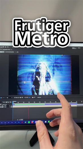 Creating the Frutiger Metro Effect in After Effects