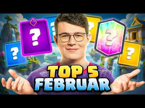 😱🥇TOP 5 BEST DECKS in FEBRUARY! | Recommendations for EVERYONE! | Clash Royale German