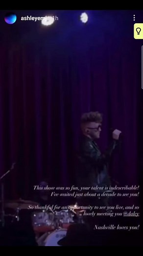 Daley took Nashville to church tonight. | Daley Music Fan Club DFC