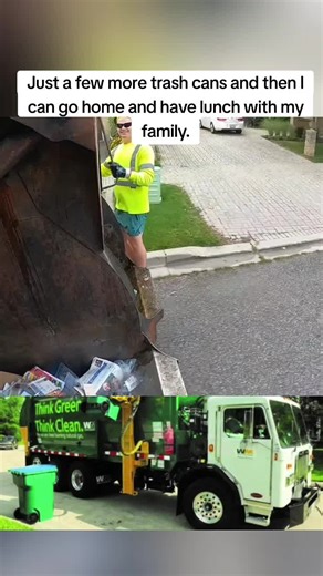 Completing the Trash Collection Before Lunch