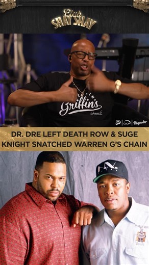 Club Shay Shay on Instagram: "“Dr. Dre didn’t tell me he bounced. ... They came out running out that motherf*cker: ‘Get that n*gga, blood!’” - Warren G"
