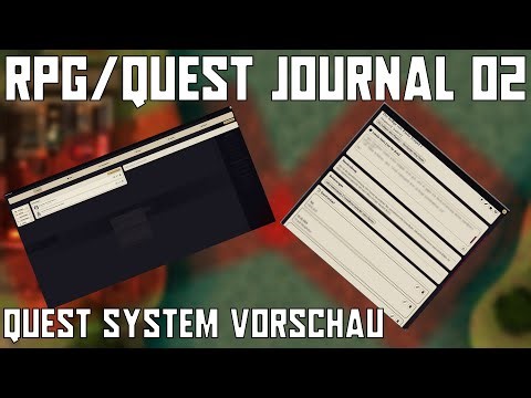 Foundry: Quest/RPG-Journal | Preview 02 | Das Questsystem [WIP] [Q2/Q3 - 2026] [GERMAN]