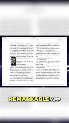 Remarkable App: Unlock Kindle Notes & Unlimited Pages! #shorts