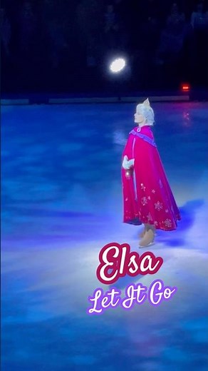 Elsa on Ice Performing “Let It Go” ❄️✨ | EnchanterDancer