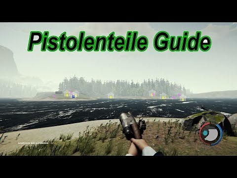 Alle Pistolenteile/ All pistol pieces Guide - The Forest (German/Ps4)