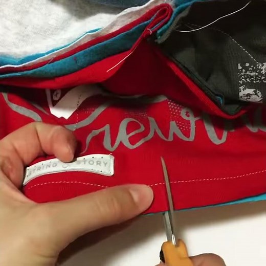 How to Sew a Rag Style Tshirt Quilt, Part 4