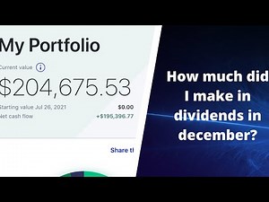 How much do I make per month with a 200k Dividend Portfolio | M1finance | Dividend Investing