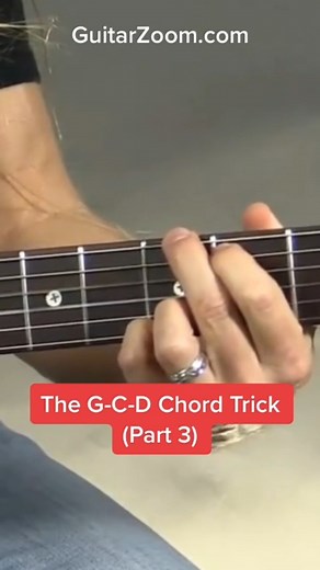 10K views · 159 reactions | The G-C-D Chord Trick - Part 3 | Guitar Lesson + Tutorial by Steve Stine | #reels Check my profile here on Facebook or go to the Guitarzoom channel to see more videos like this that can help you. . . . . . . . . . . #reelsviral #guitar_reels #guitartech #guitarlessons #guitarlessons #guitartutorial #guitarsolo #guitarsoloing #guitartutorials #guitarlick #playguitar #stevestine #guitarlife #strumming #guitarsong #guitartricks | GuitarZoom.com | Facebook