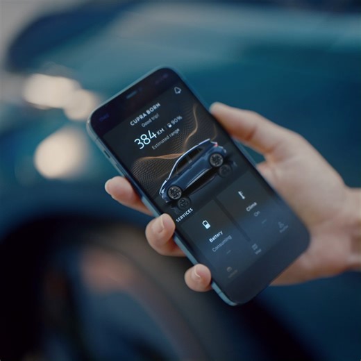 CUPRA Born è sempre con te con CUPRA CONNECT: dal controllo remoto alla navigazione online. Scopri quanto può essere connessa: https://bit.ly/3KtQGA2. | CUPRA
