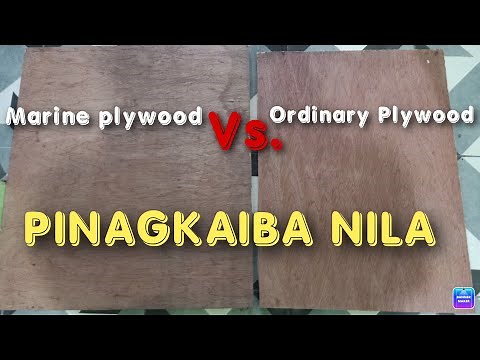 3/4 Marine Plywood Vs. Ordinary Plywood ANU NGA PINAGKAIBA NILA