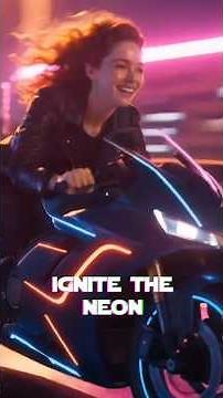 Ignite the Neon - synthwave background ‪@ambientmusicnavigator‬