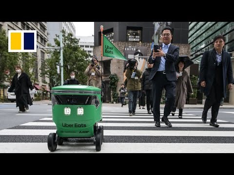 ‘Kawaii’ food delivery robot service launches in Tokyo