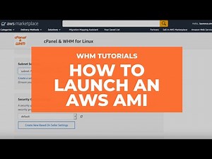 WHM Tutorials - How to Launch an Amazon Web Services AMI